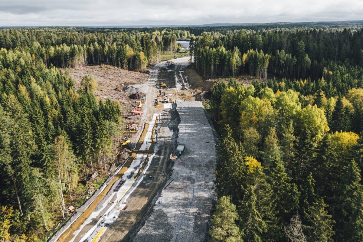 Kaupinlaakson rakentamislohko kesällä 2025